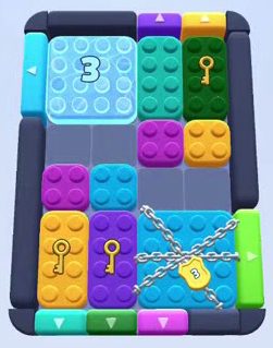 Color Block Jam level 47 / 48: screenshot of the board
