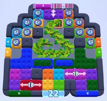 Color Block Jam level 1570 / 1576 / 1577 / 1579 / 1582: screenshot of the board