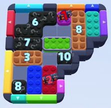 Color Block Jam level 926 / 1826: screenshot of the board