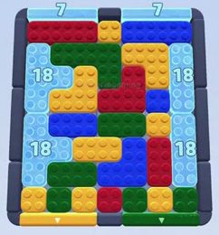 Color Block Jam level: screenshot of the board
