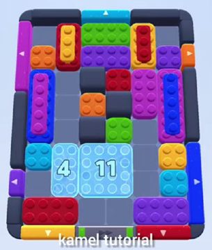 Color Block Jam level 269 / 657 / 1107: screenshot of the board