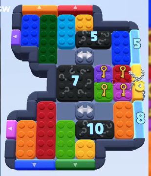 Color Block Jam level 994 / 1029 / 1896: screenshot of the board