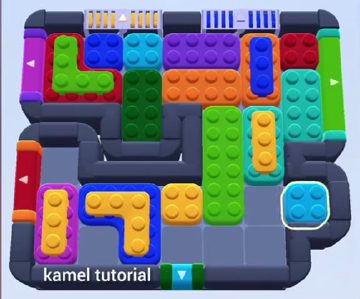 Color Block Jam level 433 / 827 / 1327: screenshot of the board