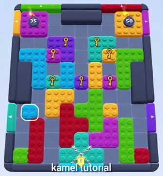 Color Block Jam level 379 / 773 / 1273: screenshot of the board