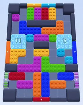 Color Block Jam level 248 / 636 / 1086: screenshot of the board