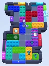 Color Block Jam level 650 / 1600: screenshot of the board