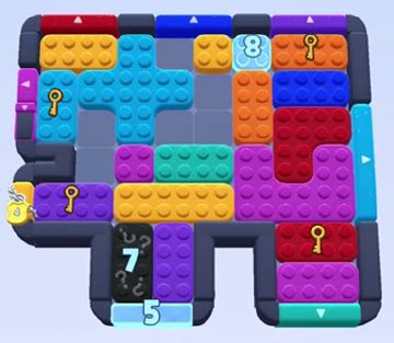 Color Block Jam level 1479 / 1472 / 1469: screenshot of the board