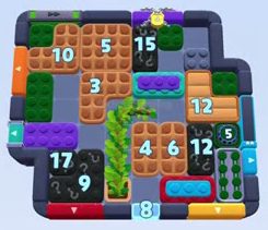 Color Block Jam level 1634 / 2545: screenshot of the board