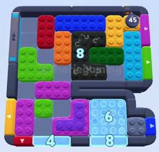 Color Block Jam level 1423 / 1408 / 1409 / 1412 / 1415: screenshot of the board