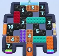 Color Block Jam level 1431 / 1432 / 1437 / 2346: screenshot of the board