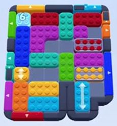 Color Block Jam level 1337 / 1333 / 1336: screenshot of the board