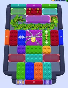 Color Block Jam level 1571 / 1576 / 1578: screenshot of the board