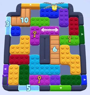 Color Block Jam level 1517 / 1506 / 1509 / 1513: screenshot of the board