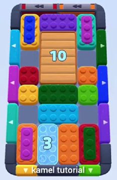 Color Block Jam level 398 / 464 / 792 / 1292: screenshot of the board