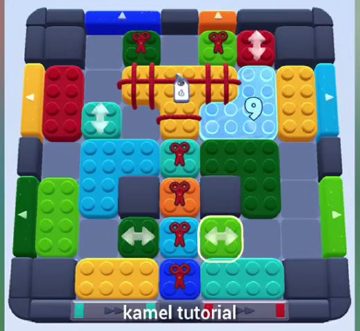 Color Block Jam level 332 / 726 / 1170: screenshot of the board