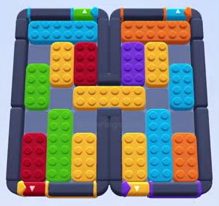 Color Block Jam level 1153: screenshot of the board
