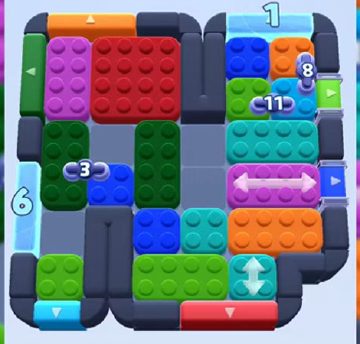 Color Block Jam level 641 / 1599: screenshot of the board