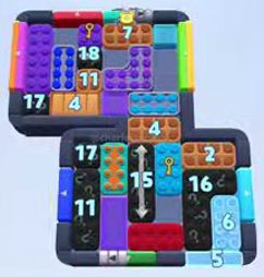 Color Block Jam level 1515 / 2425: screenshot of the board