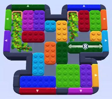 Color Block Jam level 1562 / 1558 / 1559 / 1563: screenshot of the board
