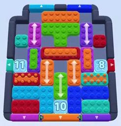 Color Block Jam level 1372 / 1356 / 1359: screenshot of the board