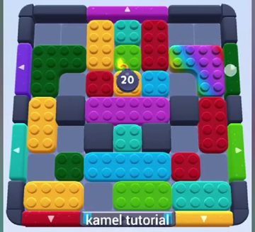 Color Block Jam level 260 / 1098: screenshot of the board