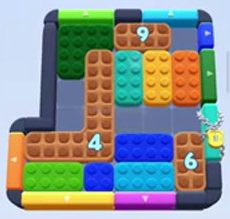 Color Block Jam level 873 / 1774: screenshot of the board