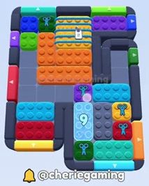 Color Block Jam level 431: screenshot of the board