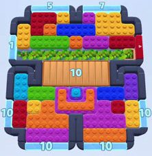 Color Block Jam level 1637 / 1701 / 2633: screenshot of the board