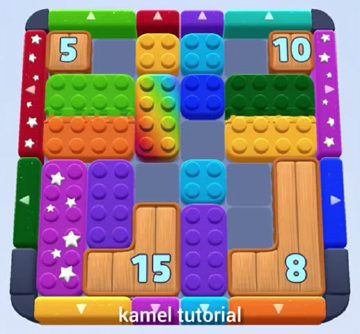 Color Block Jam level 291 / 434 / 679: screenshot of the board