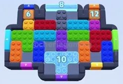 Color Block Jam level 543 / 1220 / 1437: screenshot of the board