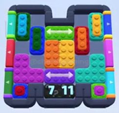 Color Block Jam level 777 / 760: screenshot of the board