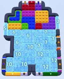 Color Block Jam level 1658 / 1660 / 2648: screenshot of the board