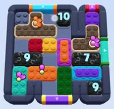 Color Block Jam level 1228 / 1226 / 2120: screenshot of the board