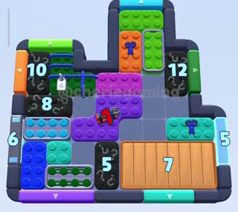 Color Block Jam level 963 / 1879: screenshot of the board