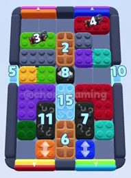 Color Block Jam level 1179 / 1178 / 2059: screenshot of the board