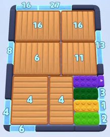 Color Block Jam level 1662 / 1682 / 2672: screenshot of the board