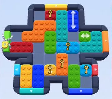 Color Block Jam level 503 / 925 / 1397: screenshot of the board