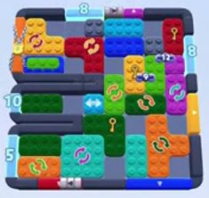 Color Block Jam level 1313 / 1314 / 1316 / 1321: screenshot of the board