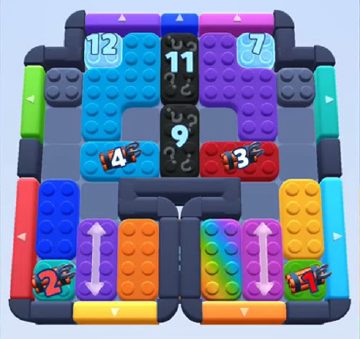 Color Block Jam level 774 / 798: screenshot of the board