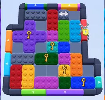 Color Block Jam level 770 / 785: screenshot of the board