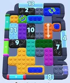 Color Block Jam level 1269 / 2174: screenshot of the board