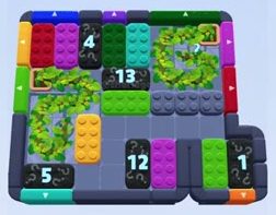 Color Block Jam level 1679 / 1693 / 2683: screenshot of the board