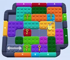Color Block Jam level 408 / 802 / 1302 / 1737: screenshot of the board