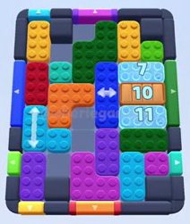Color Block Jam level 538 / 1215 / 1432: screenshot of the board