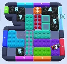 Color Block Jam level 973 / 974 / 1867: screenshot of the board