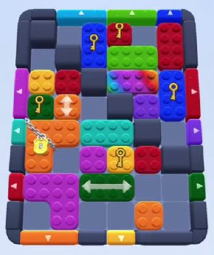 Color Block Jam level 225 / 1063: screenshot of the board