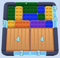 Color Block Jam level 47: screenshot of the board