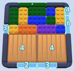 Color Block Jam level: screenshot of the board