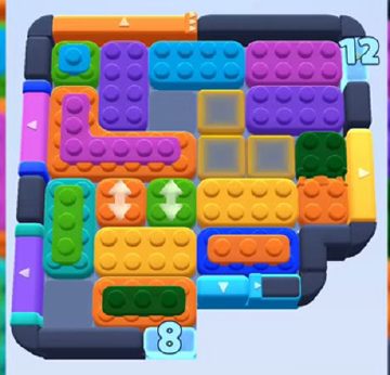Color Block Jam level 592 / 1532: screenshot of the board