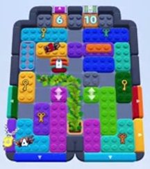 Color Block Jam level 1557 / 1554 / 1556 / 1561: screenshot of the board